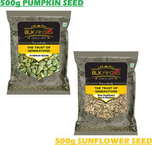 BLK FOODS Combo For Eating Pumpkin Seeds, Sunflower Seeds