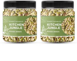 Kitchen Jungle Super Raw 5 in 1 Seeds Mix | Mixed Seeds | Healthy Snacks Mix Mixed Seeds
