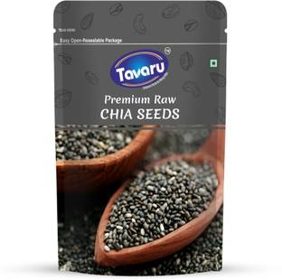 Tavaru Premium Raw Chia Seeds, Rich in Fiber and Omega 3, Weight Management Chia Seeds