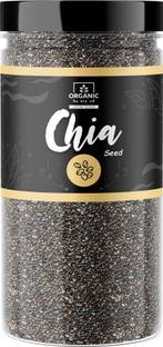 Organic Box Raw Chia Seeds For Eating Unroasted chia Seeds Immunity Booster, Weight loss Chia Seeds