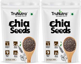 TruNutra Chia seeds For Weight Loss, Full of Antioxidant, Omega-3 & Calcium Rich Chia Chia Seeds