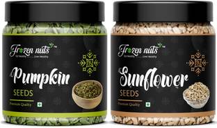 frozen Combo of Premium Nutritious Seeds - 250gm Each | Healthy Snack Blend- Pumpkin Seeds, Sunflower Seeds
