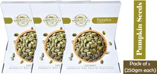 KHARAWALA'S Healthy and Nutritious (Pumpkin Seeds) Pack of 3-750 gms (250 gms each) Pumpkin Seeds