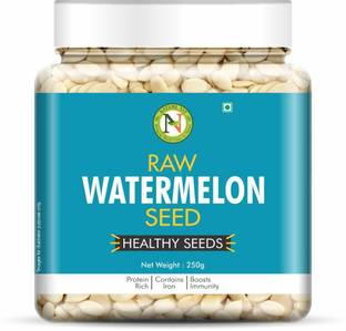 Nature Vit Watermelon Seeds 250gm (Jar Pack) - High Protein Seeds for Eating | Magaj Seeds Watermelon Seeds