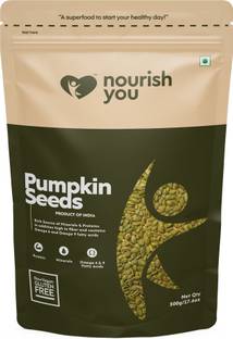 Nourish You Raw Pumpkin Seeds | Rich in Protein & Fibre | Healthy | Immunity Booster Pumpkin Seeds