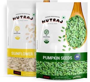 Nutraj Sunflower & Pumpkin Seeds Pumpkin Seeds, Sunflower Seeds