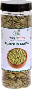 NutriFirst Pumpkin Seeds -Protein, Fibre, Zinc - For Skin, Heart,Reduces Depression (200g) Pumpkin Seeds