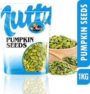 Mr.Nuttz Roasted Pumpkin Seeds 1kg Loaded with Fiber & protein-rich superfood for Eating- Pumpkin Seeds