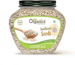 Hills Organics Raw Sunflower Seeds - 400G | 100% Fresh & Natural Fibre Sunflower Seeds
