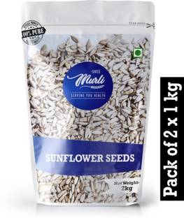 SHREE MURLI Raw Sunflower Seeds 2kg Sunflower Seeds