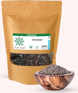 Pure Tree Organic Chia Seeds Black Chia Seeds