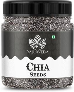 Yajurveda Natural Raw Chia Seeds 250gm-Nutritious , Rich in Calcium,| Weight loss product| Chia Seeds