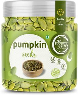 HEAVEN BITES Pumpkin Seeds |kaddoo ke beej | Rich in Dietary Fibre - Diet Food Healthy Snacks Pumpkin Seeds
