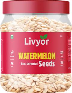LIVYOR Watermelon Seeds for eating | Raw Magaj Watermelon Seeds