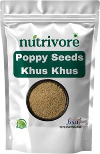 Nutrivore Natural & Pure Quality Khus Khus Poppy Seed Posta Dana Poppy Seeds Poppy Seeds