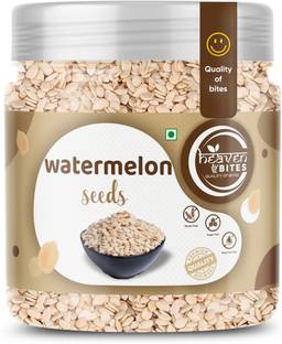 HEAVEN BITES Watermelon Seeds (Tarbuj Magaj) | 100% Pure, Shell-Free, Freshly Packed Watermelon Seeds