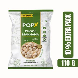 POPX Regular Phool Makhana, Lotus Seeds(Makhana)