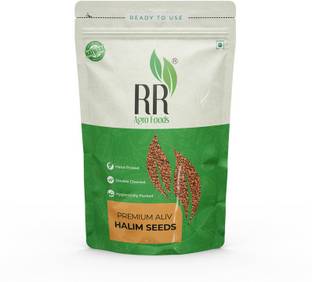 RR AGRO FOODS Halim (Garden cress seeds, Halam, Asaliya) for eating Garden Cress Seeds