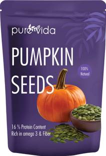 Purevida Pumpkin Seeds | High in Protein, Fiber |Superfood for Heart & Weight Management Pumpkin Seeds
