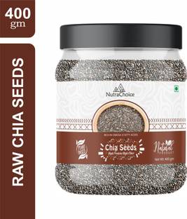 NutraChoice Raw Chia Seeds for Weight Loss Management with Omega 3 and Fiber Chia Seeds
