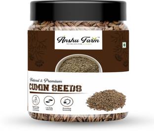 anshu farm Cumin Seeds | Natural Spice for Digestion | Aromatic & Flavorful Jeera Cumin Seeds