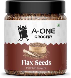 A-ONE GROCERY Flax Seeds for Weight Loss, Hair Growth, Digestion, Brown Flax Seeds