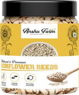 anshu farm Sunflower Seeds | Nutrient-Rich Superfood | Crunchy & Healthy Snack Sunflower Seeds