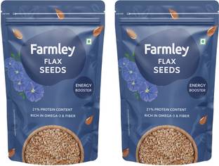 Farmley Premium Brown Flax Seeds 400g Brown Flax Seeds