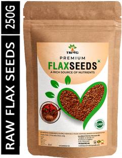 Trivang Flax Seeds-250 G | Rich in Omega 3, Calcium and Fatty Acid - Brown Flax Brown Flax Seeds