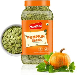 YUM YUM Raw Pumpkin Seeds 1kg, for eating, Rich in Protein and Fiber Pumpkin Seeds