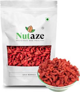 Nutaze Nutaze Dried Goji Berries – Natural Energy & Immunity Booster Mixed Seeds