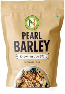 Nature Vit NatureVit Pearl Barley Seeds, 1 Kg [Jau] | Contains Fiber | Mixed Seeds