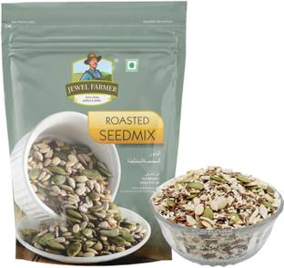 Jewel Farmer Roasted Seedmix 4-In-1 Seeds with Resealable Zip Locks Pack Mixed Seeds