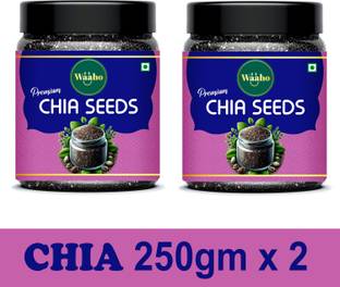 Waaho chia seeds Premium, Healthy and Organic chia seeds 500 gram (pack of 1) Chia Seeds