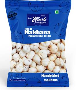 SHREE MURLI Regular Lotus Seed Pop/Gorgon Nut Puffed Kernels (Phool Makhana) Lotus Seeds(Makhana)