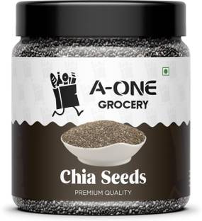 A-ONE GROCERY Raw Chia Seeds for weight loss with Omega 3 , Zinc & Fiber, calcium Chia Seeds