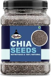 HARIHARKRIDHA Chia Seeds 500g Jar Healthy food for eating diet snacks for weight loss. Chia Seeds