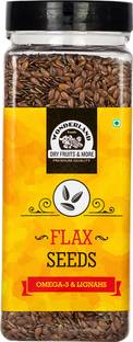 WONDERLAND Foods Roasted Flax Seeds Brown Flax Seeds