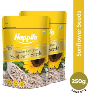 Happilo Premium Sunflower Seeds No Shells, Vegan Protein, Dietary Fiber Sunflower Seeds