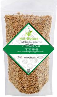 NUTRIFUTURE Organic Raw Barley Seeds | Jau Beej | Barley Grain | Natural and Rich Fiber Mixed Seeds