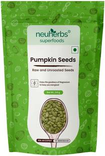 Neuherbs Raw & Unroasted Organic Pumpkin Seeds | Rich In Protein & Fibre Pumpkin Seeds