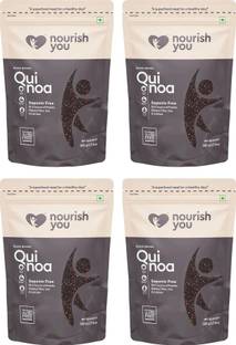 Nourish You Black Quinoa Seeds | Rich in Protein, Dietary Fibre, Iron & Calcium | 500g Each Quinoa Seeds