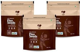Nourish You Organic Flax Seeds | Rich in Omega 3, Calcium and Fatty Acid Brown Flax Seeds