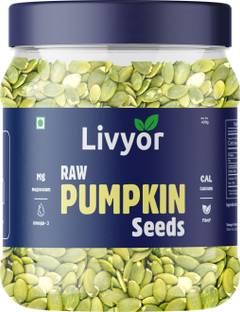 LIVYOR Raw Pumpkin Seeds for eating, Rich in Protein and Fiber Pumpkin Seeds
