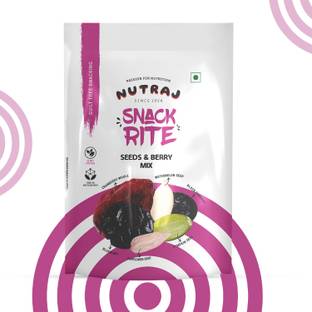 Nutraj Snackrite Seeds & Berry Mix 150g, Whole Cranberry, Blueberry, Black Currant Sunflower Seeds, Pumpkin Seeds, Watermelon Seeds