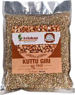 Avlokan 100% Natural BuckWheat Seed Kuttu Giri Groat)Gluten Free 500 Grams Buckwheat Seeds