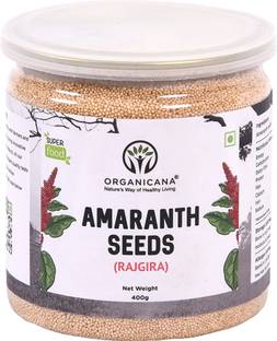 Organicana Amaranth Seeds Rajgira Whole 400gm Grain Amaranth Seeds