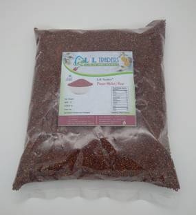 LJL Traders Whole Ragi Seed Finger Millet / Nachni / Keppa / Kurumpullu Millet Seeds