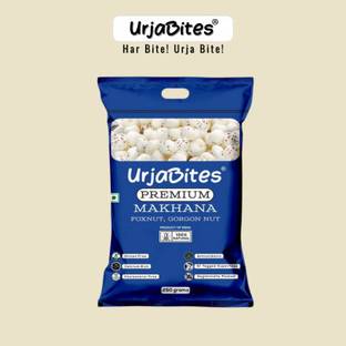 UrjaBites PREMIUM Makhana Foxnuts 250gms Lotus Seeds(Makhana)