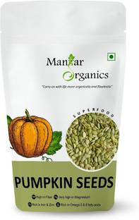 ManHar Organics Raw Pumpkin Seeds For Eating and Weight Loss Management - High Protein and Fiber Rich Pumpkin Seeds